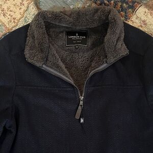 London fog lined sweatshirt